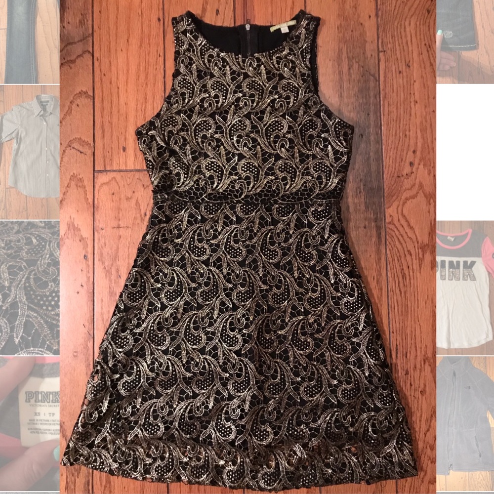 Gianni Bini Lace Floral Dress